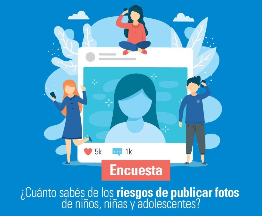 Lanzaron una encuesta que mide cuánto sabemos sobre los riesgos de publicar imágenes de menores