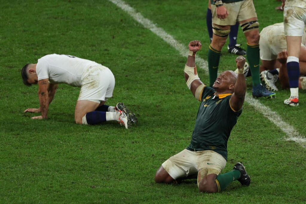 Inglaterra cayó ante Sudáfrica y jugará ante Los Pumas por el tercer puesto
