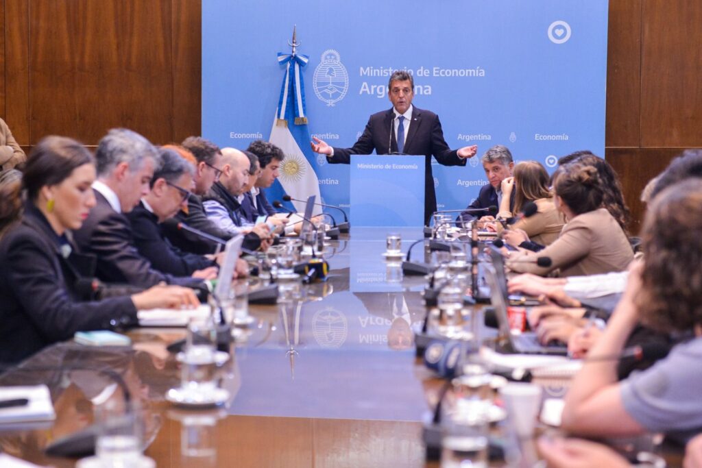 Massa: «Lo que el mundo espera de la Argentina es equilibrio, racionalidad y previsibilidad»