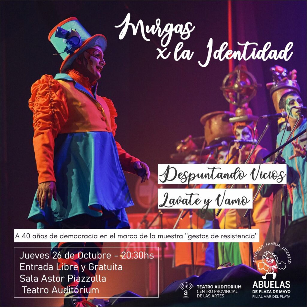 Llega Murgas por la identidad Mar del Plata al Teatro Auditrium