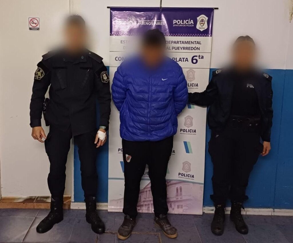 Delincuente con frondosos antecedentes agredió a su ex y terminó aprehendido