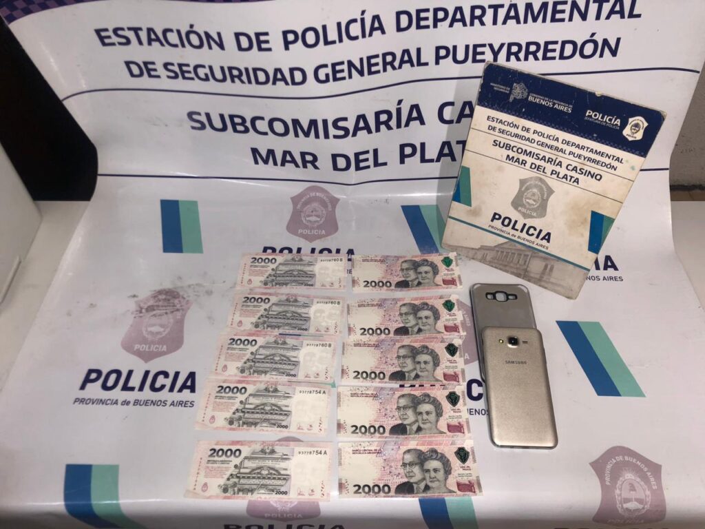 Un hombre resultó aprehendido en el Casino con 20 mil pesos falsos