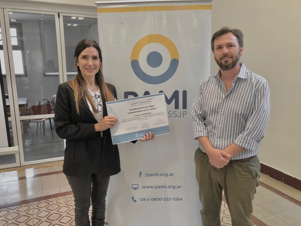 El Hospital B. Houssay recibió un importante reconocimiento del Ministerio de Salud de la Nación