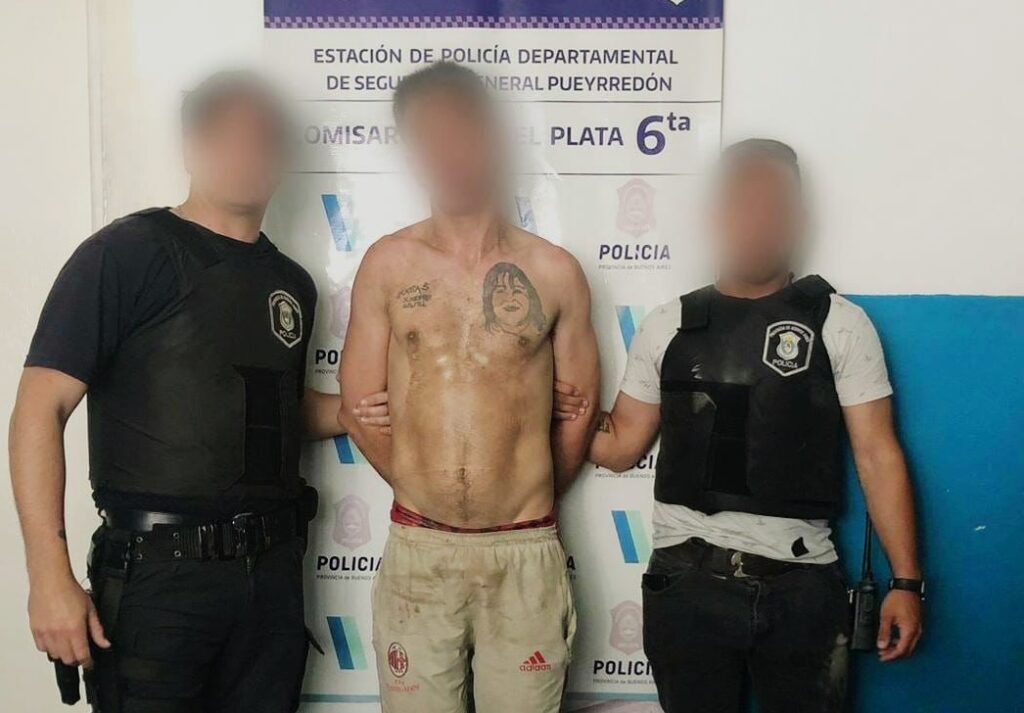 Era intensamente buscado por un homicidio y fue detenido mientras caminaba por la calle