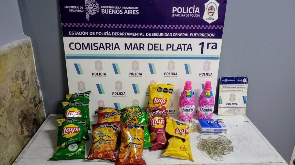 Menor de edad destrozó un comercio para robar pero lo delataron los cuidacoches