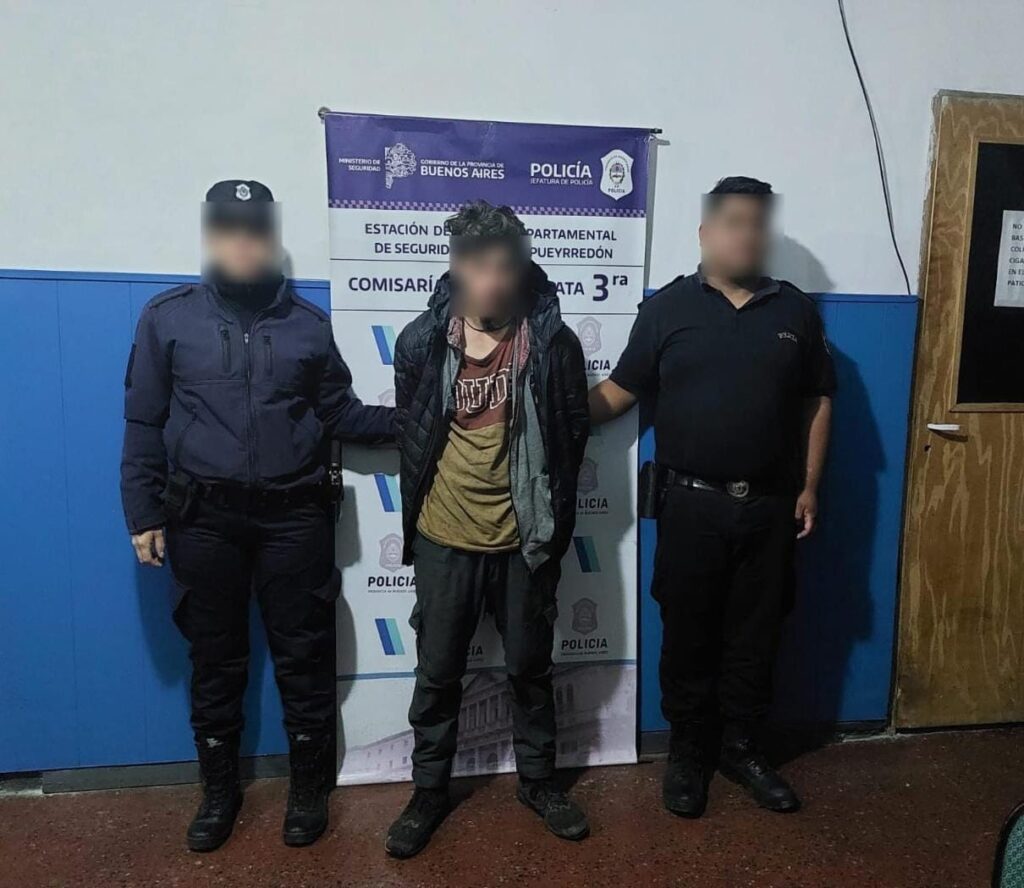 Aprehendieron a un joven que tenía pedido de captura por robo agravado