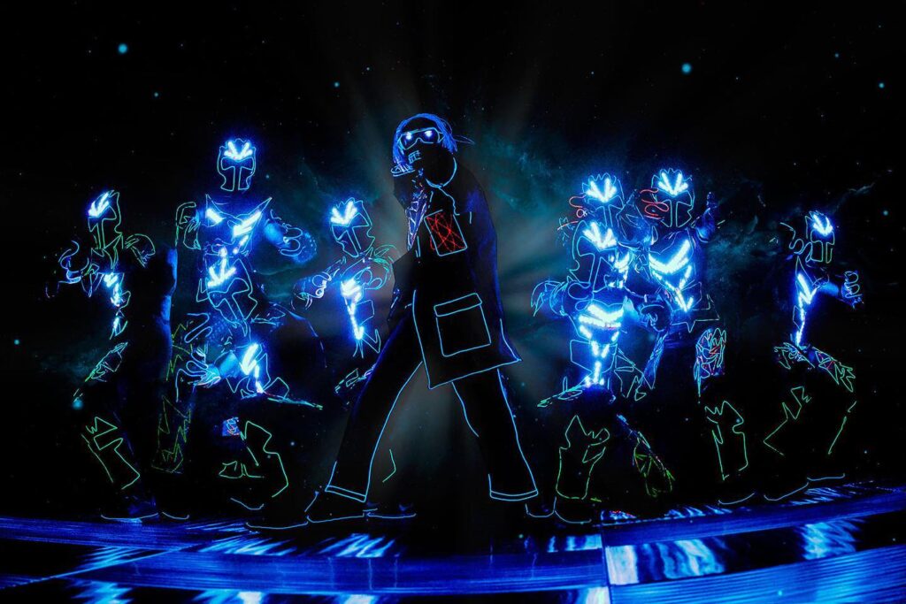 Show internacional en Mar del Plata: Llegan «The Leds Group: artist of light»