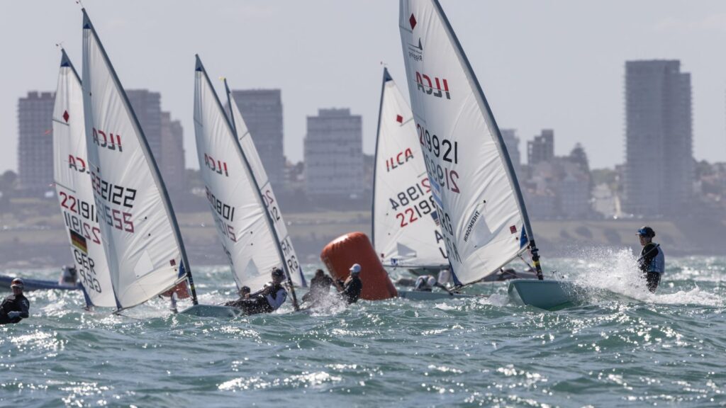 Final del Campeonato Argentino de ILCA en Mar del Plata