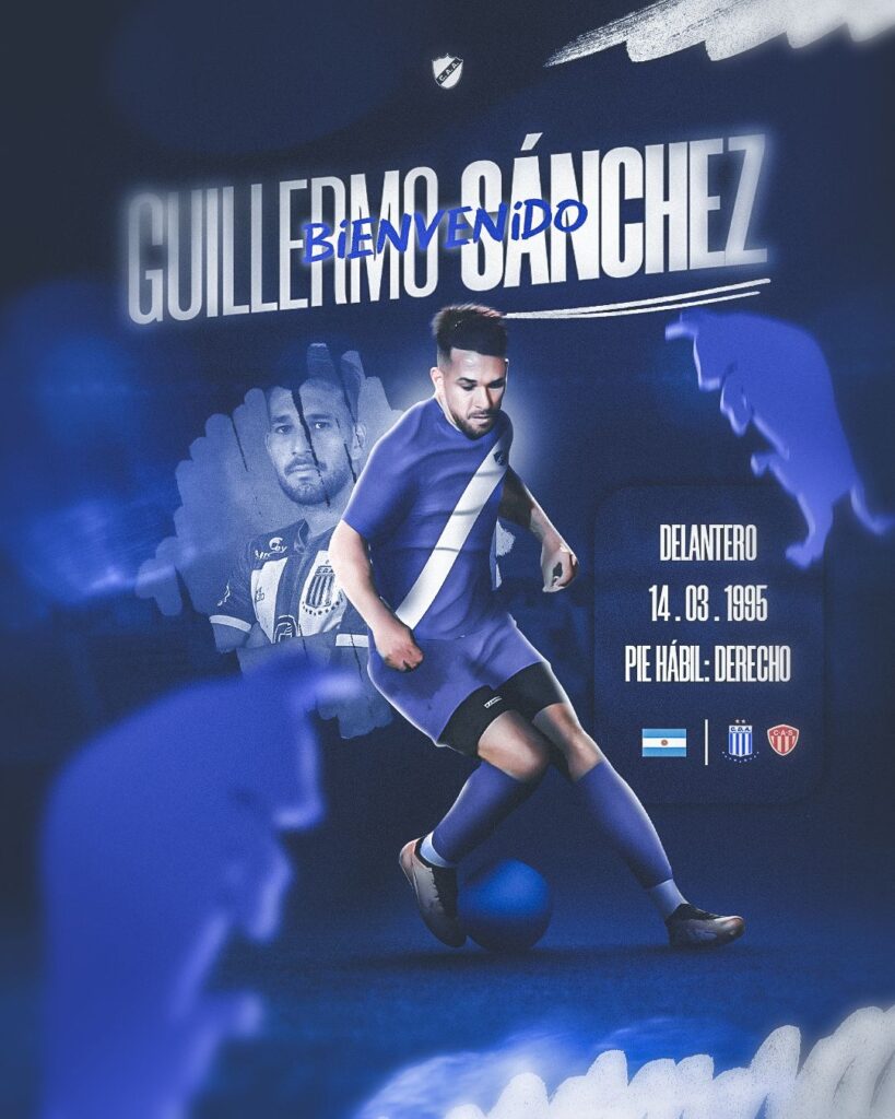 Guillermo Sánchez es nuevo jugador de Alvarado