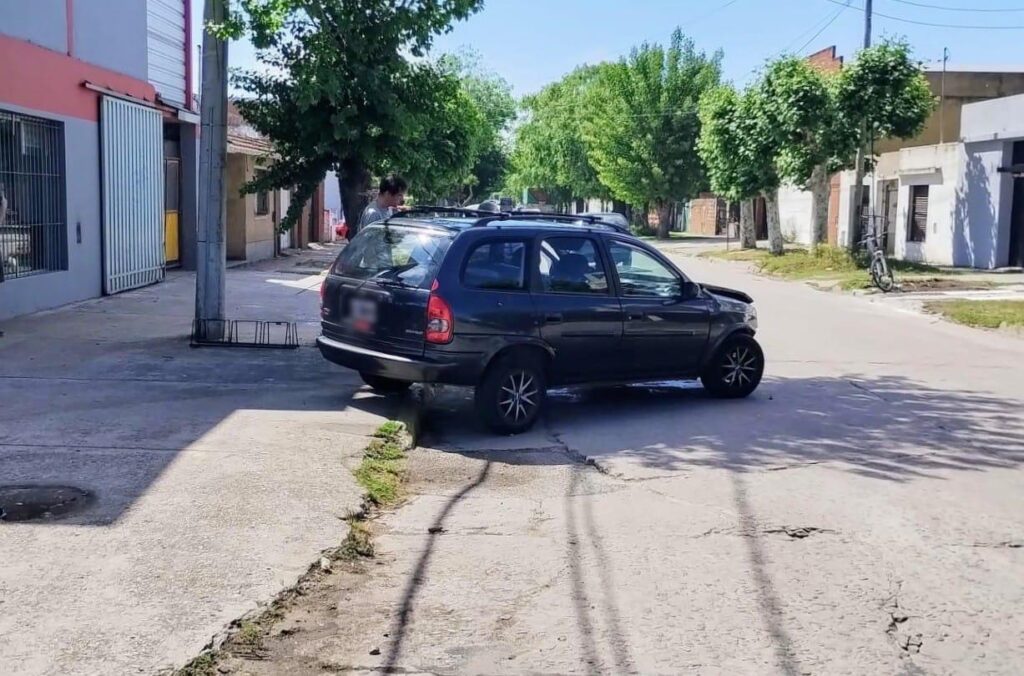 Fuerte choque dejó un herido en el HIGA