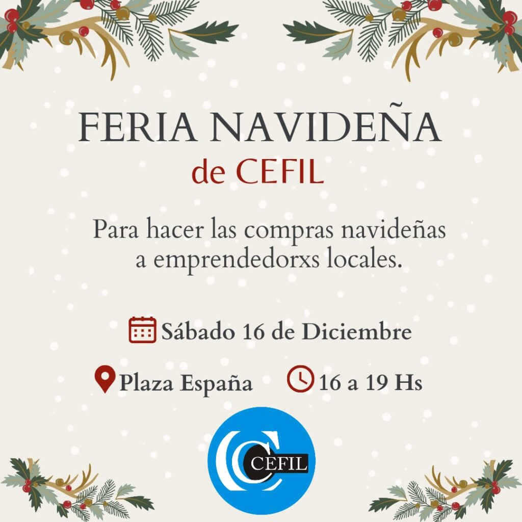 CEFIL realizará la Gran Feria Navideña