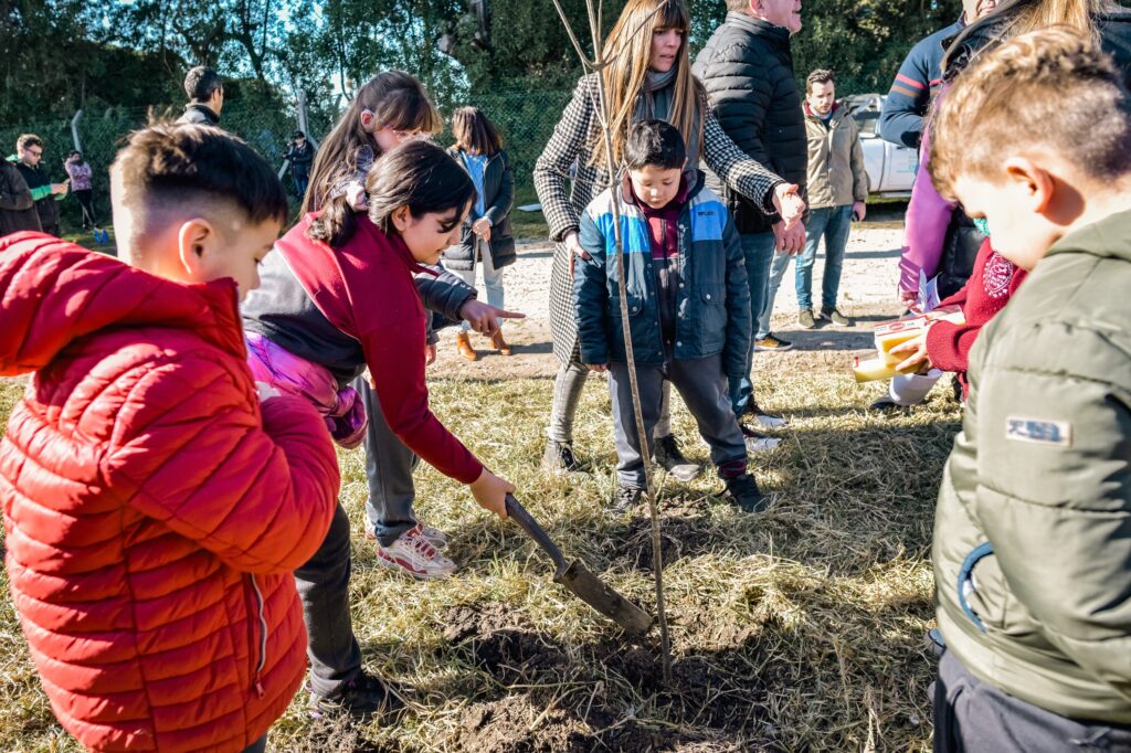 Plan Forestar: el Municipio plantó más de 1300 árboles en distintos barrios de la ciudad