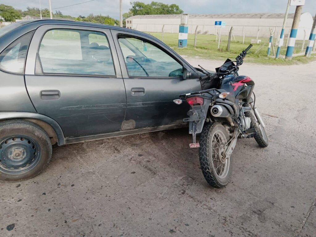 Un motociclista terminó en el HIGA con traumatismo de cráneo