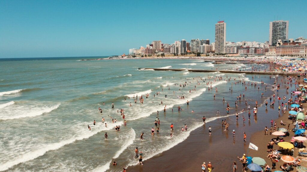 Mar del Plata: arribaron 166.640 turistas durante el fin de semana de año nuevo