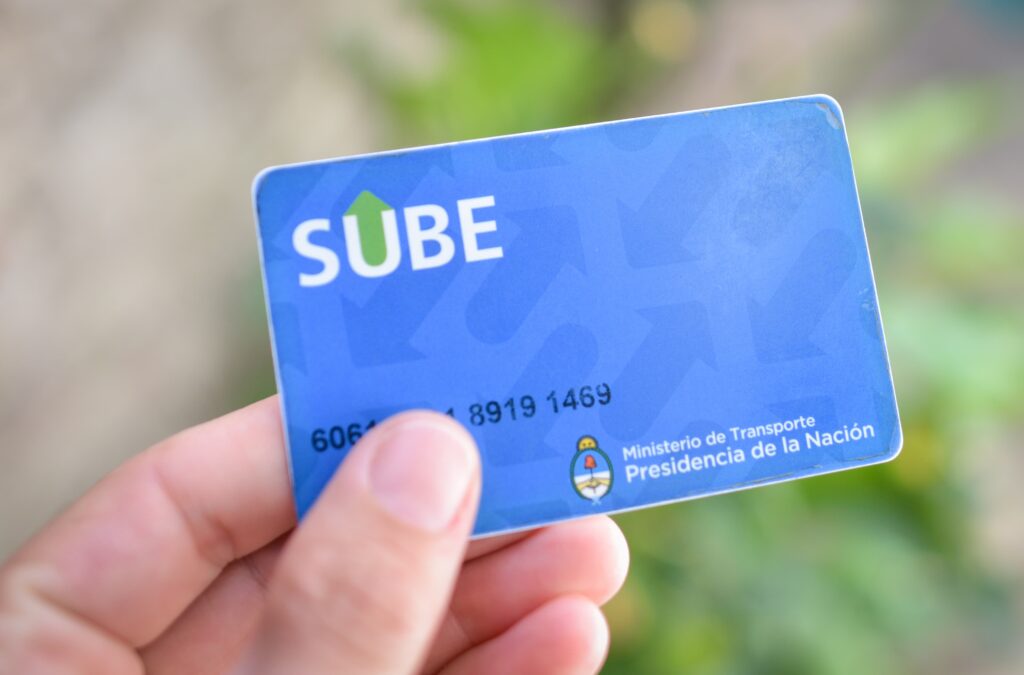 Ya se pueden validar las tarjetas SUBE para personas con discapacidad