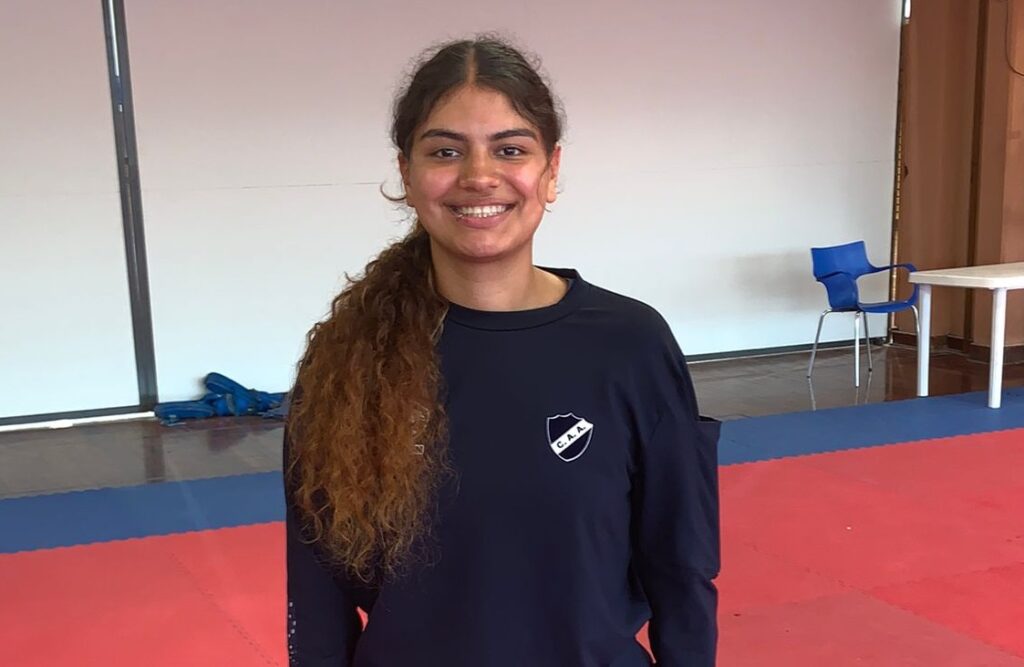 Karate: Aylén Yardin participó de la concentración nacional en el Cenard