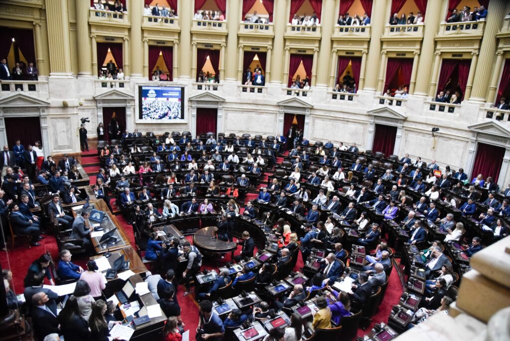 Diputados aprobó en general el proyecto de la ley «Bases»