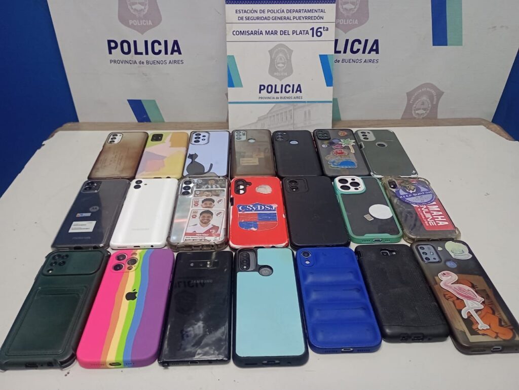 Cuatro aprehendidos, entre ellos dos menores, por robar 21 celulares en el recital de Ciro