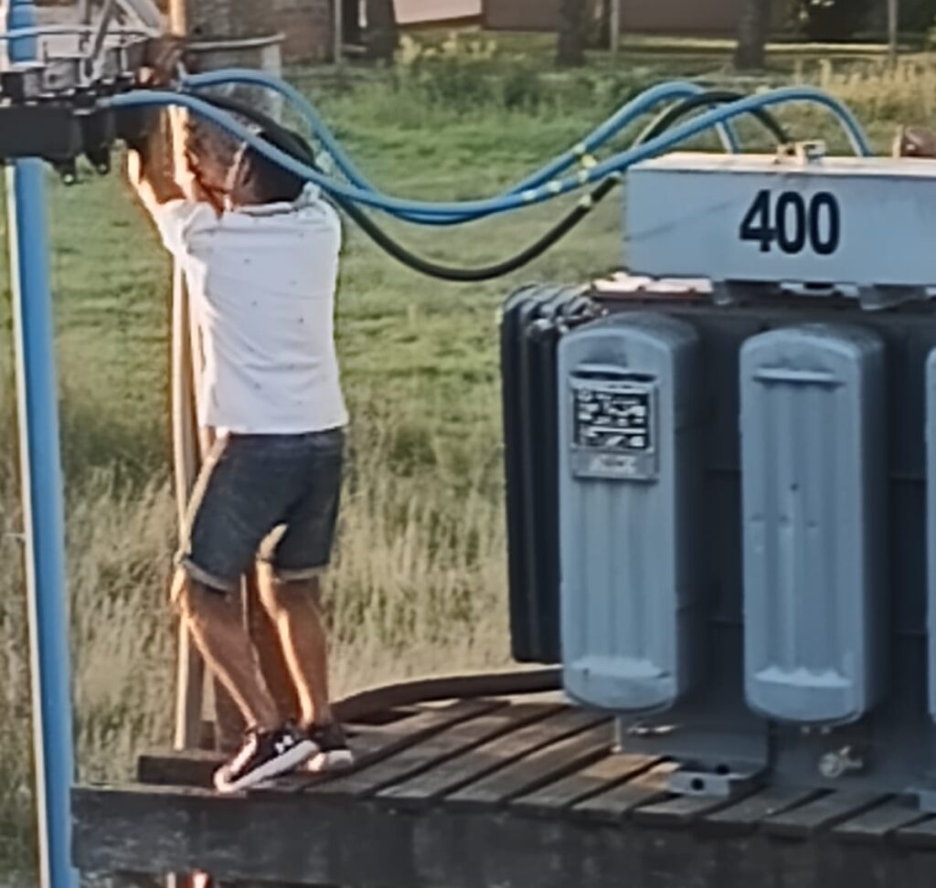 Insólito: delincuente robó cables de tres estaciones transformadoras de 13.000 volts