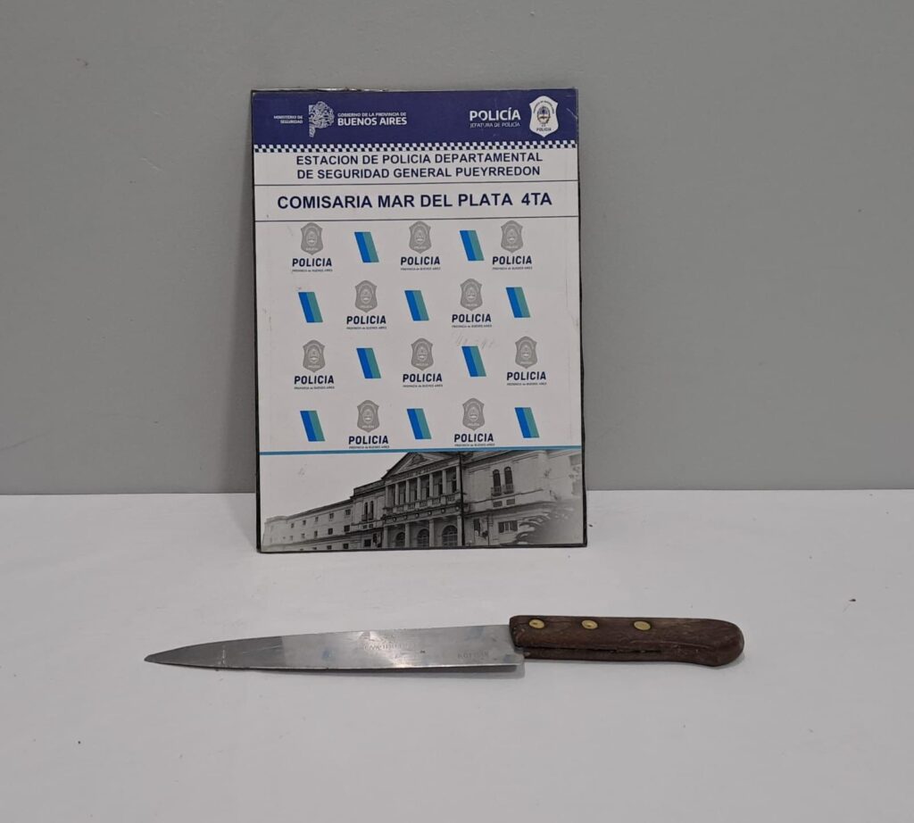 Tenía restricción de acercamiento sobre el domicilio de su madre pero intentó ingresar con un cuchillo