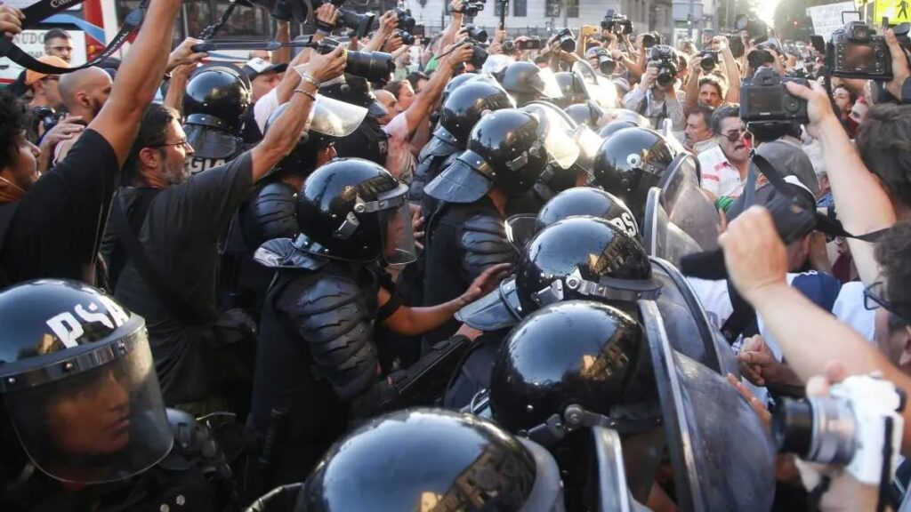 Desde la CGT local repudiaron la represión de las fuerzas de Seguridad en el Congreso