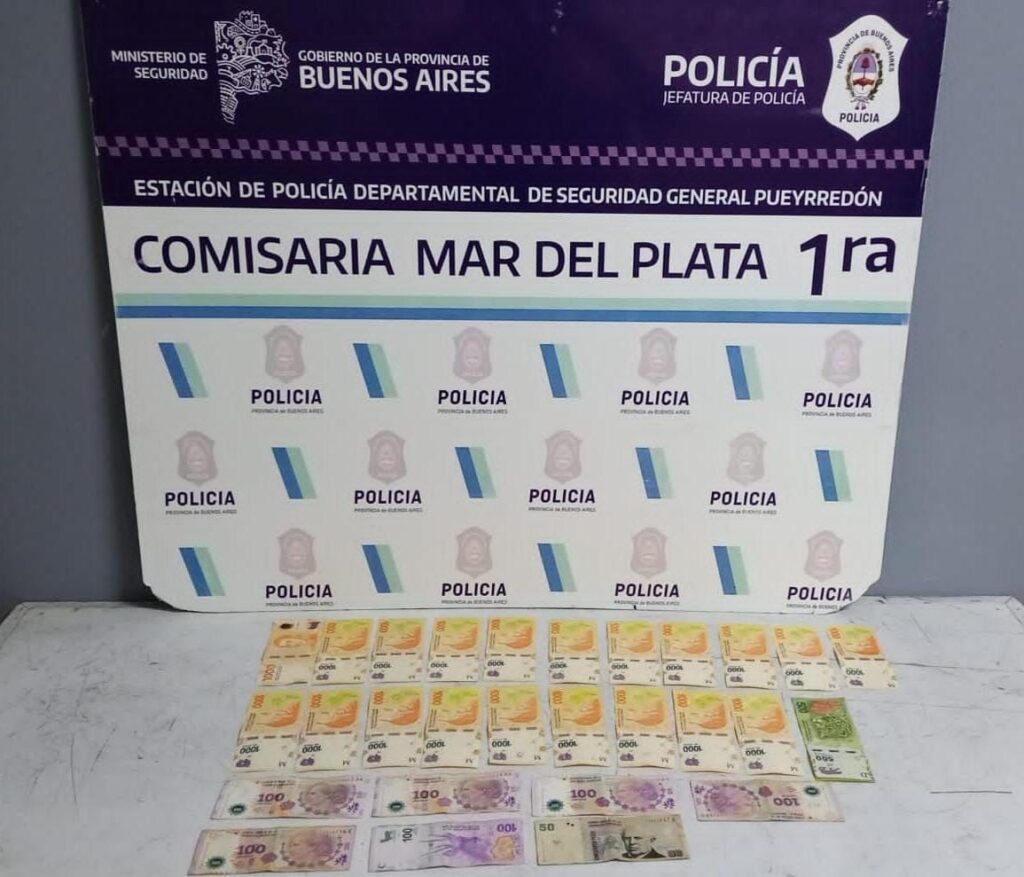 Robó dinero del bolso de una mujer en el bingo y resultó aprehendido