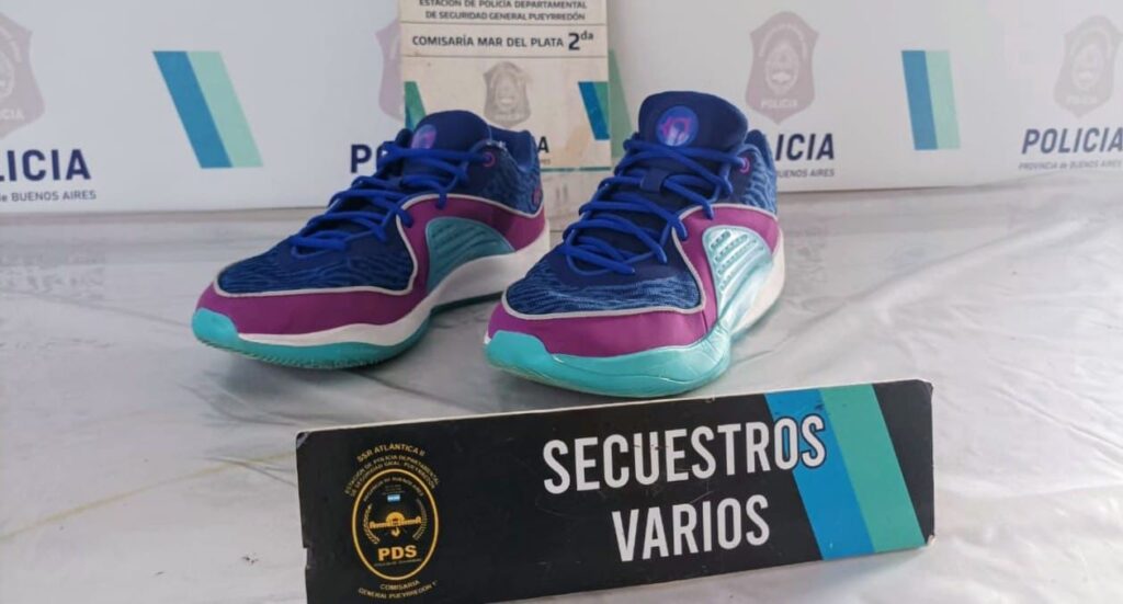 Robaron zapatillas valoradas en $300 mil y los descubrieron cuando las pusieron a la venta en la red