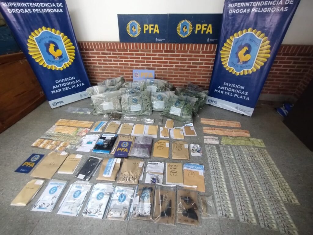 Pabellón Blanco: la Policía Federal desbarató una organización narcocriminal que operaba en Mar del Plata