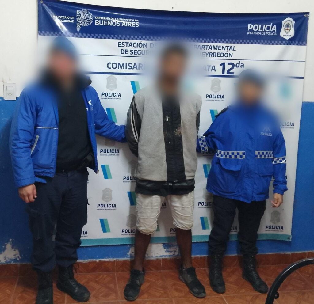 Amenazó a un hombre en la calle y terminó en Batán