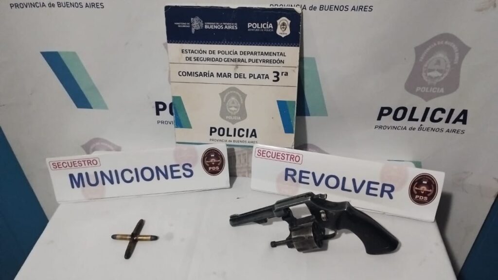 Armado intentó robar a un peatón y terminó aprehendido