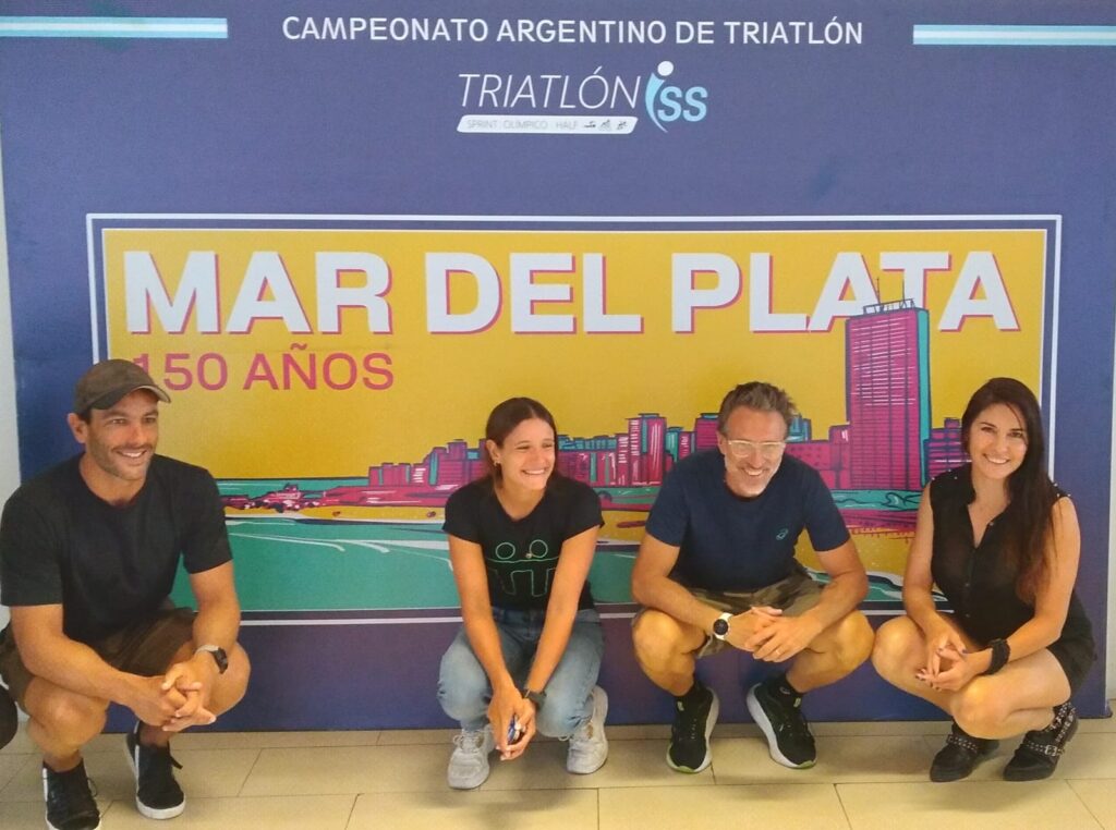 Presentaron el Asics Half Triatlón que se realizará el próximo domingo en Mar del Plata