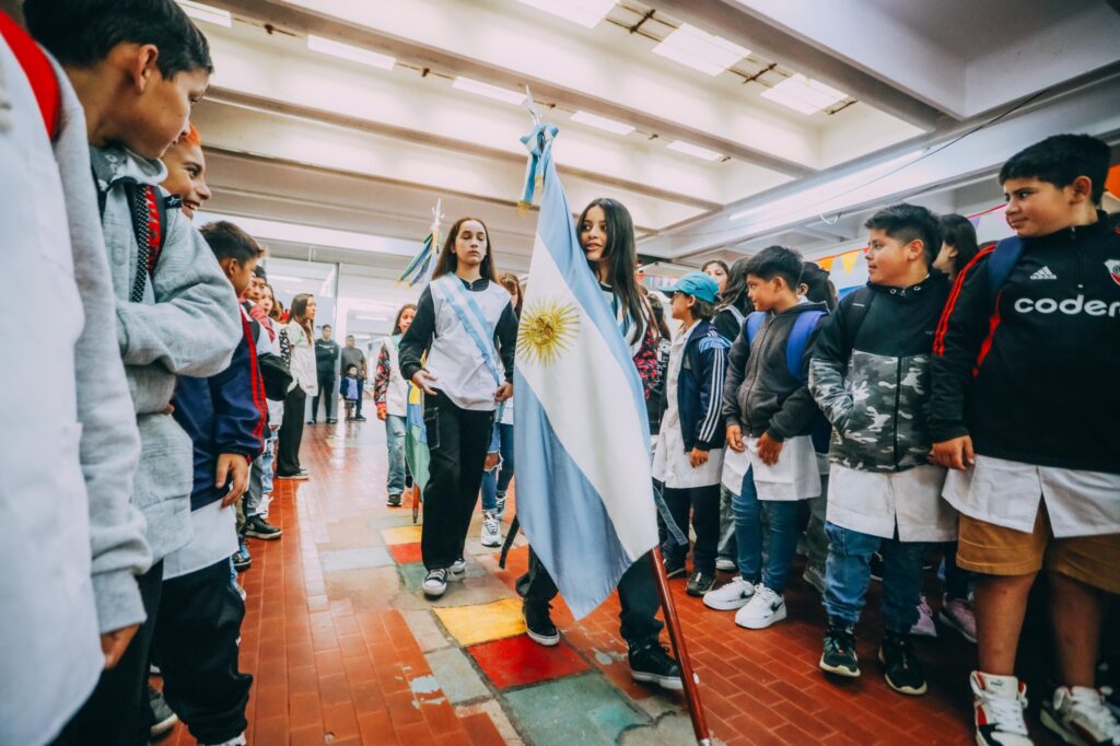 “Quiero agradecer especialmente a las familias que acompañan y empujan para que los chicos estén hoy acá”