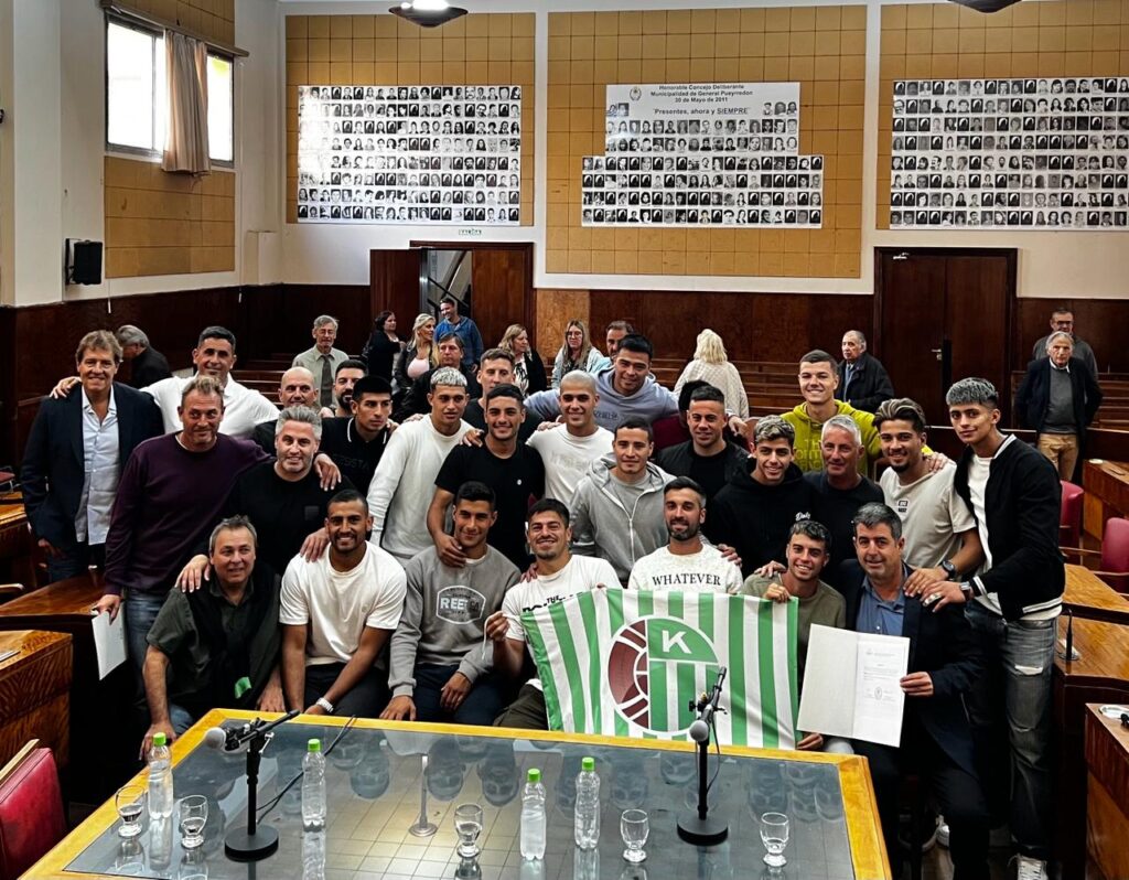 El Concejo reconoció la gesta deportiva del Club Atlético Kimberley tras ascender al Torneo Argentino A
