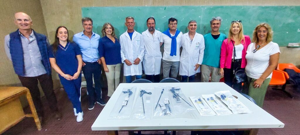 Supertenedores donó material quirúrgico al Hospital Materno Infantil de Mar del Plata