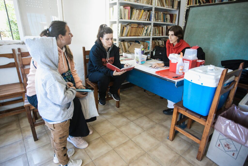 Los dispositivos de Salud en tu Barrio se trasladan a las sociedades de fomento de Jorge Newbery y Bosque Grande