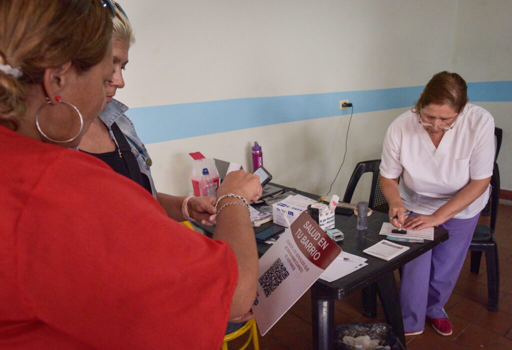 El dispositivo de Salud en tu Barrio se traslada a la Sociedad de Fomento Libertad