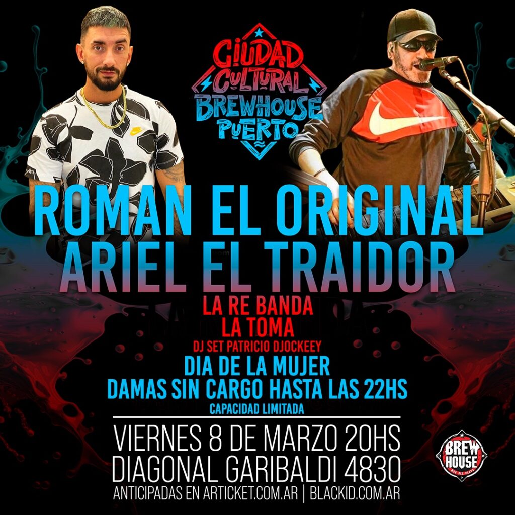 Román el Original y Ariel el Traidor llegan este viernes a Mar del Plata