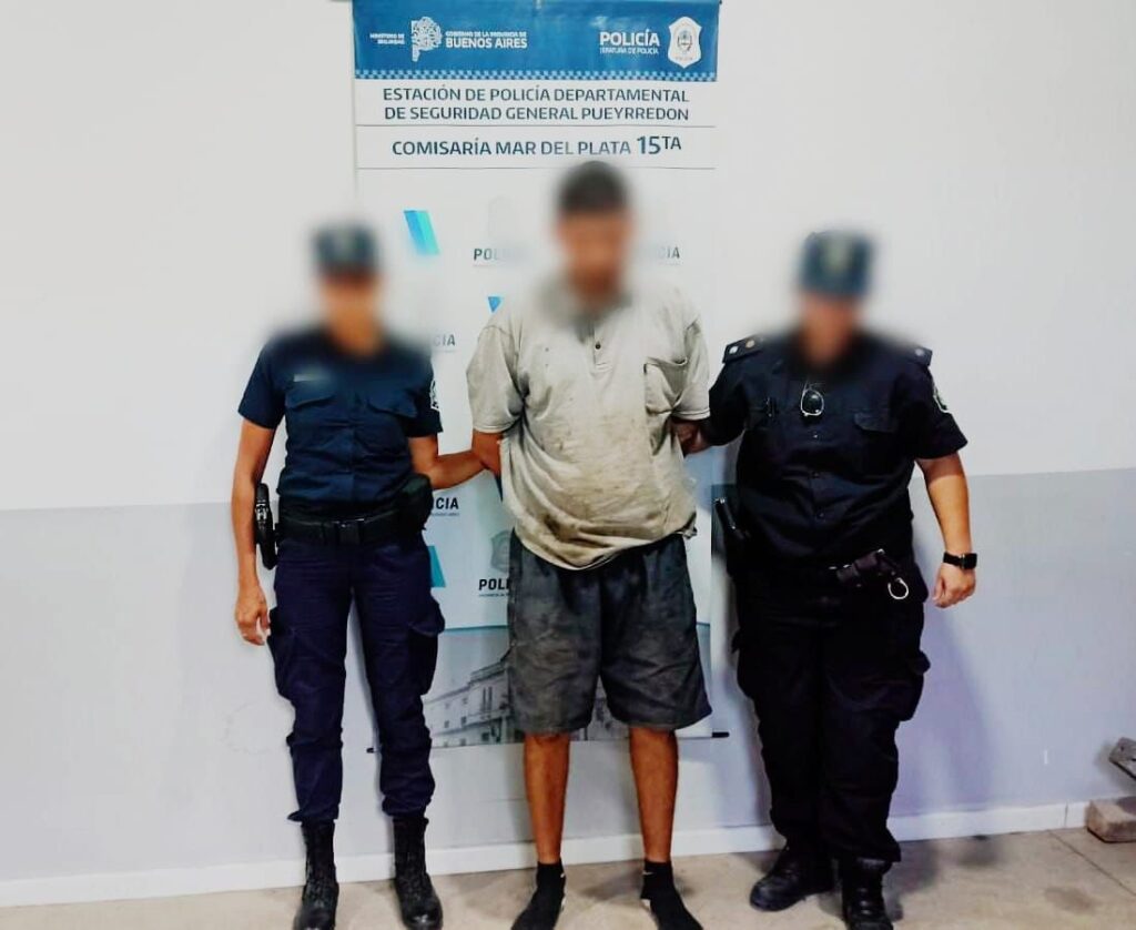 Quedó detenido el hombre que le disparó en una pierna a otro en el barrio Parque Peña