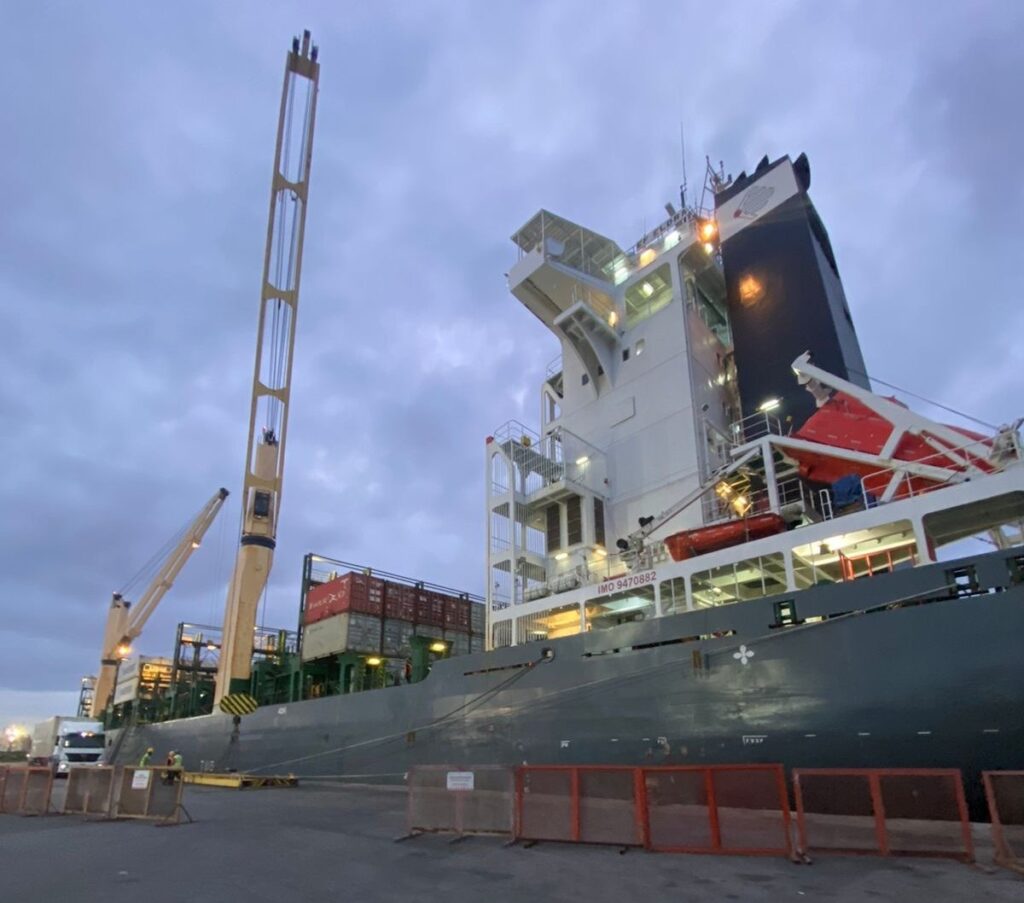 Ampliación del transporte de cargas con escalas en el puerto de Mar del Plata