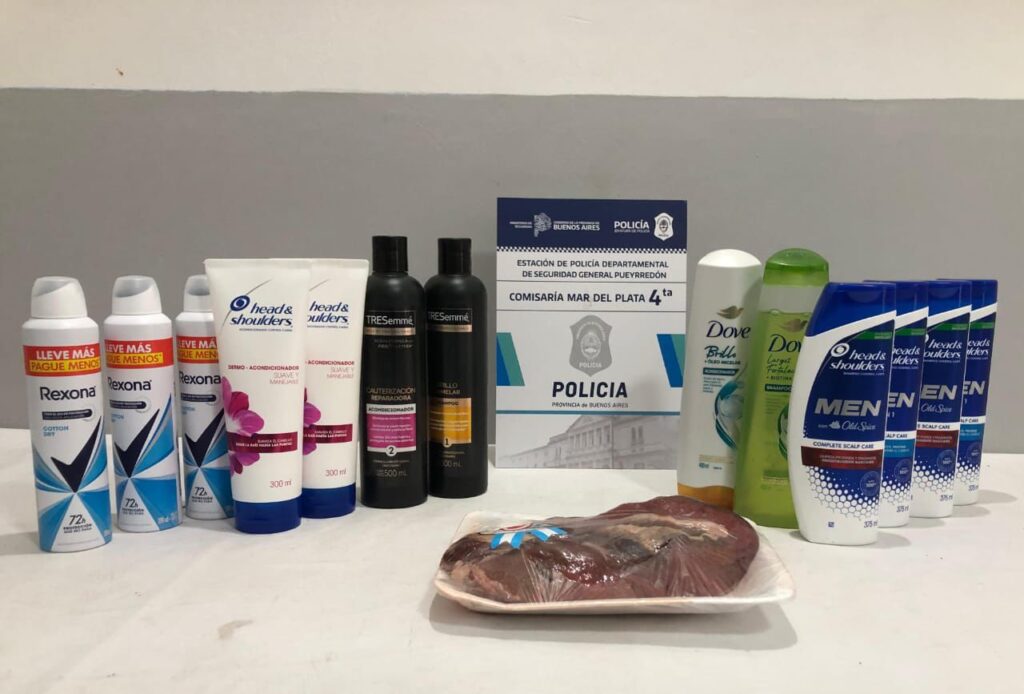 Intentó robar un supermercado pero terminó aprehendida