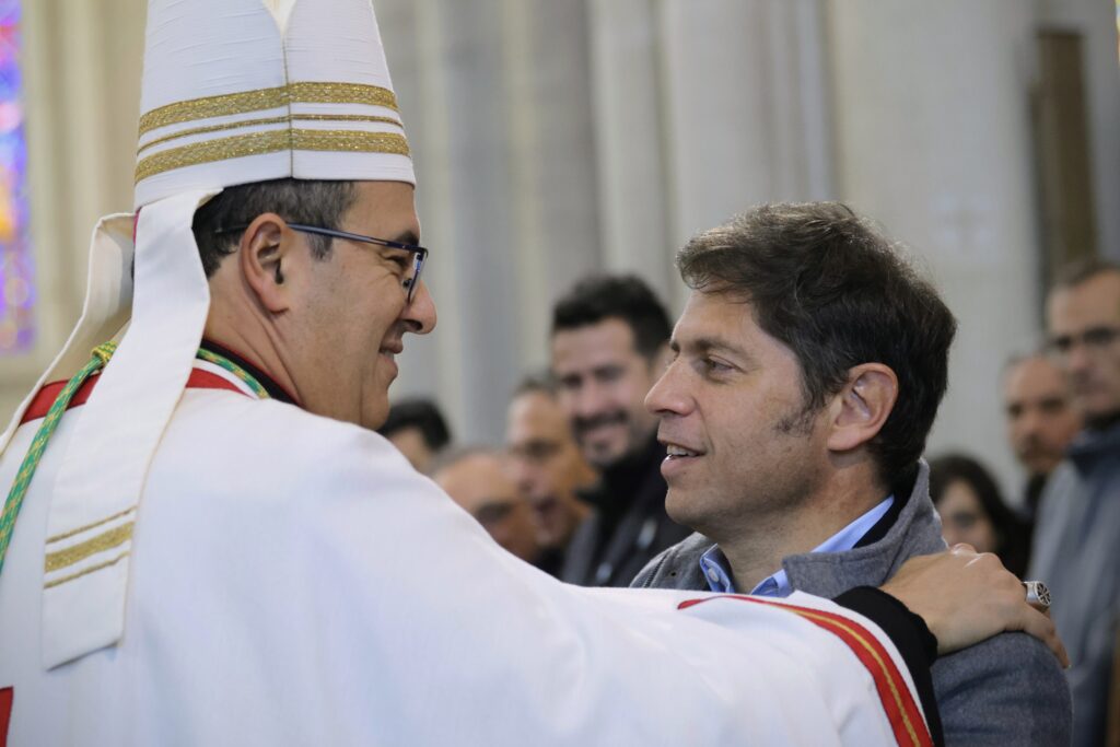 Kicillof participó del Tedeum en la Catedral de La Plata