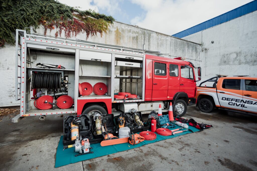 El Municipio aportó lo recaudado por la compactación de vehículos para la compra de un autobomba