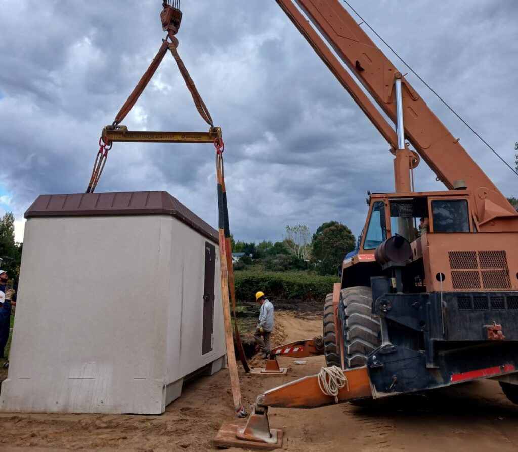 EDEA inició la construcción de una estación transformadora en Sierra de los Padres