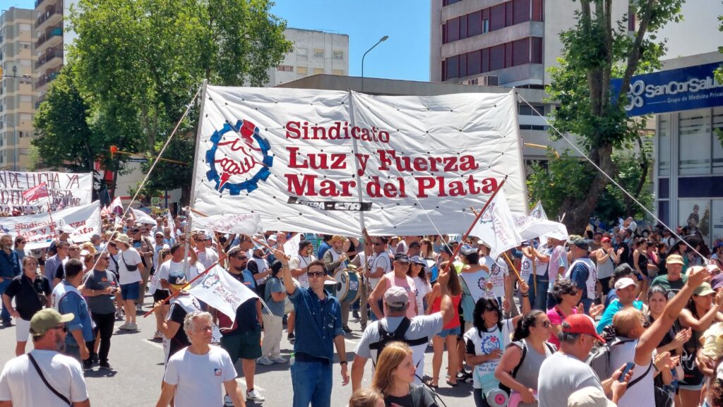 Luz y Fuerza Mar del Plata adhiere al paro nacional del 9 de julio