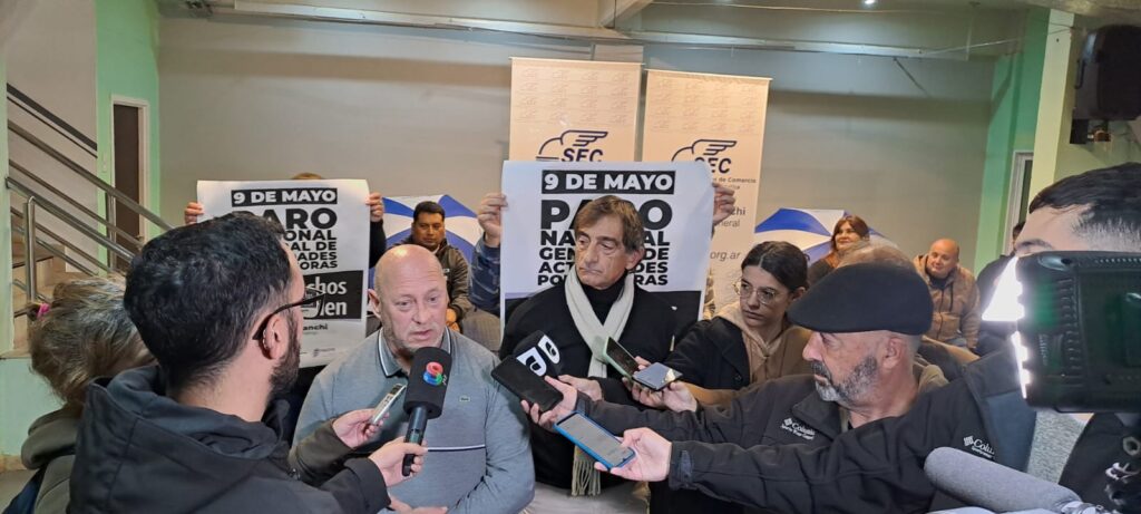 Empleados de Comercio resolvieron adherirse al paro general del 9 de mayo