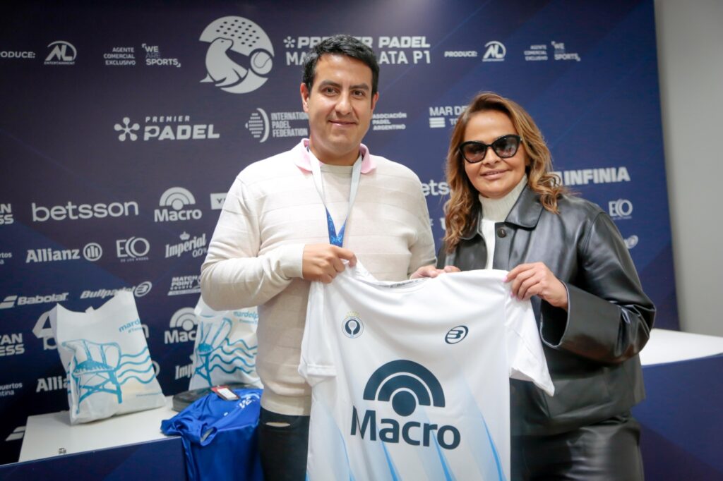 La princesa de Qatar estuvo de visita en el Mar del Plata Premier Padel P1