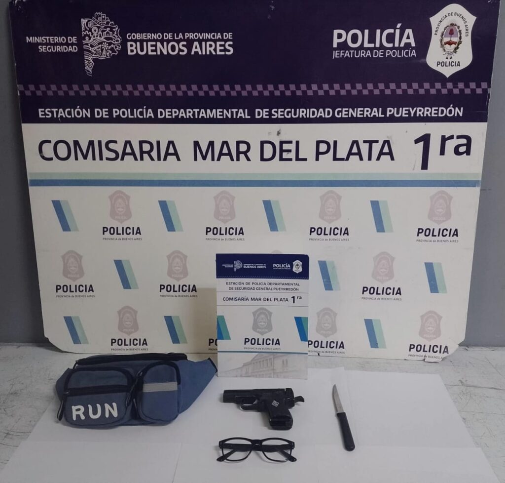Video: cayó peligroso delincuente que robaba armado agencias de viajes