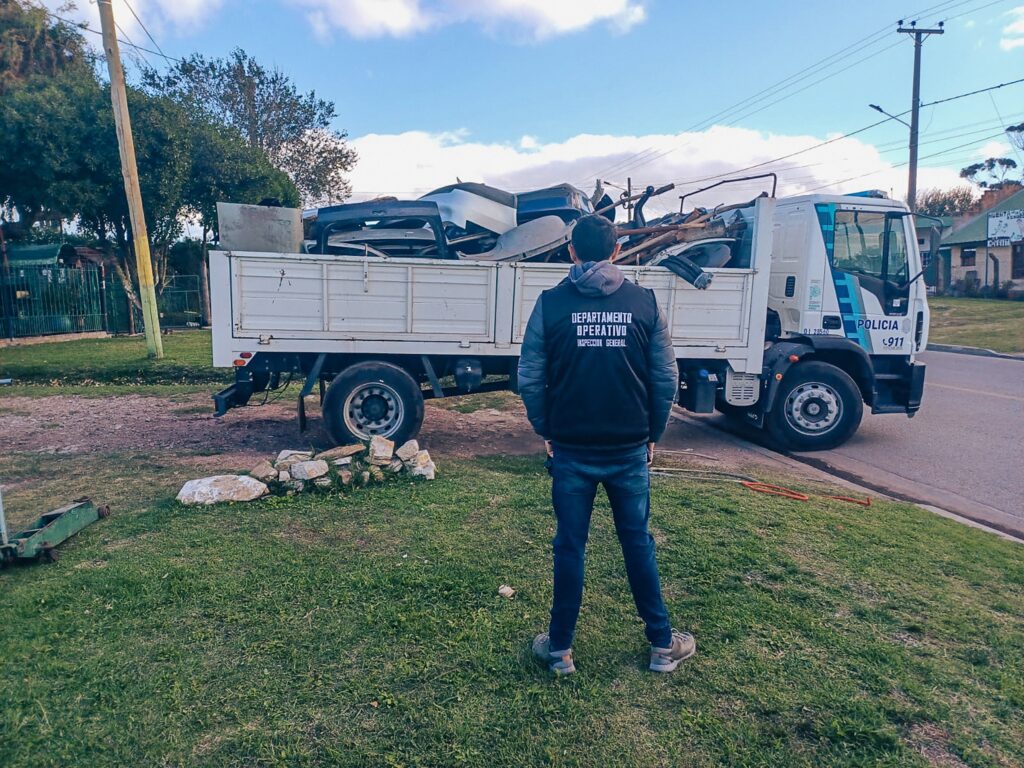 Clausuraron otro taller mecánico y secuestraron autopartes