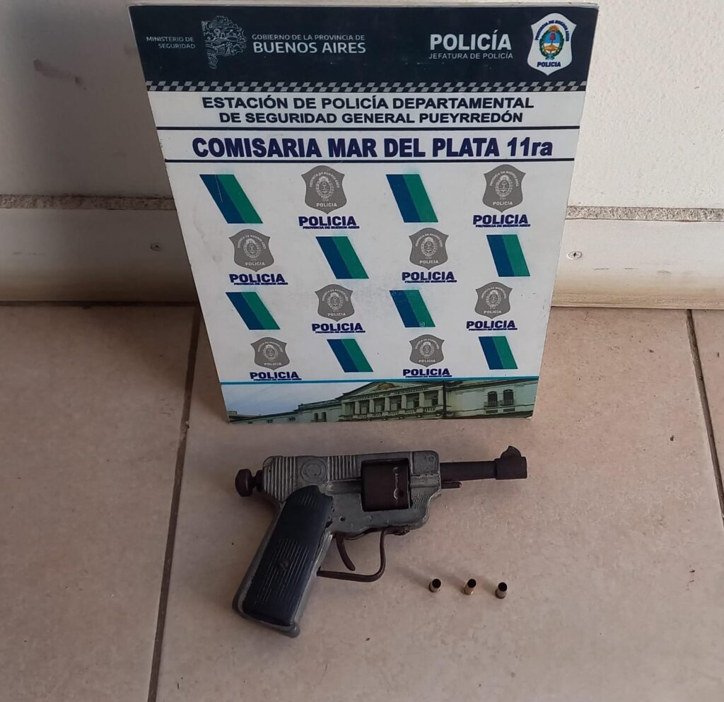 Dos delincuentes armados robaron un comercio y fueron aprehendidos