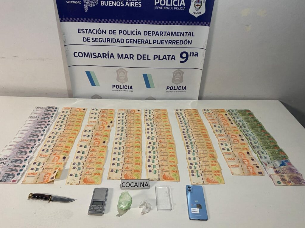 Comercializaban estupefacientes en la vía pública: un aprehendido